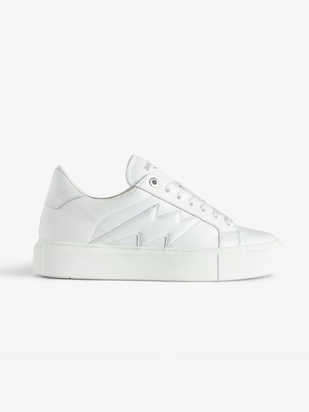 Zadig & Voltaire La Flash Low-Top Platform Sneakers 39